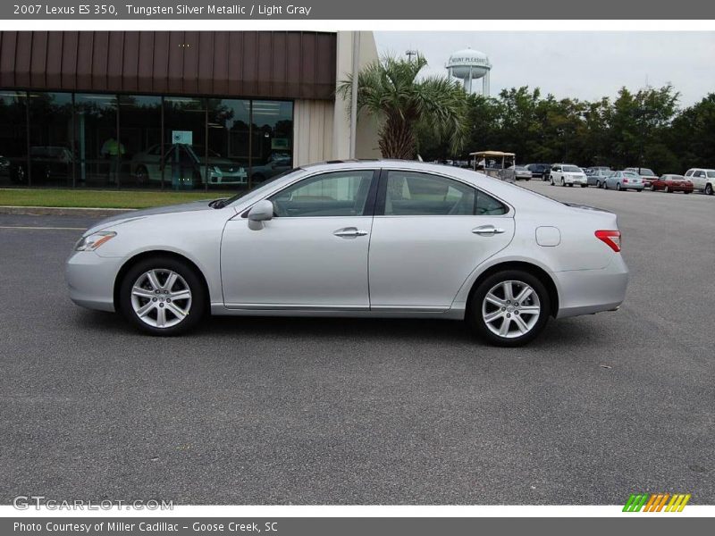 Tungsten Silver Metallic / Light Gray 2007 Lexus ES 350