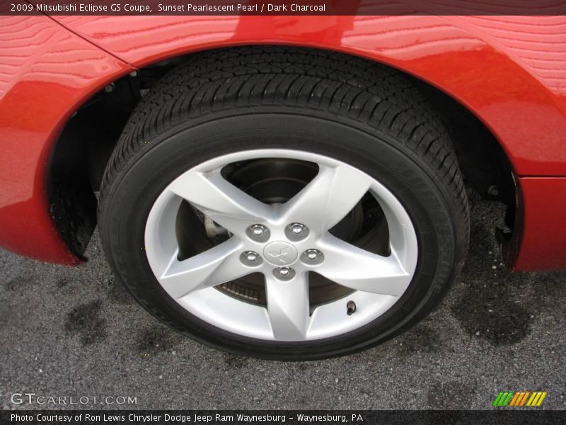 Sunset Pearlescent Pearl / Dark Charcoal 2009 Mitsubishi Eclipse GS Coupe