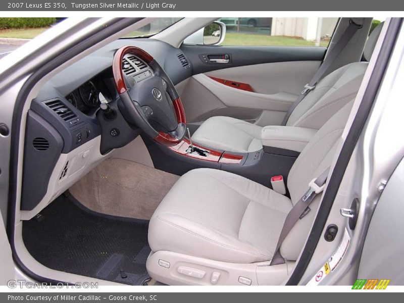 Tungsten Silver Metallic / Light Gray 2007 Lexus ES 350
