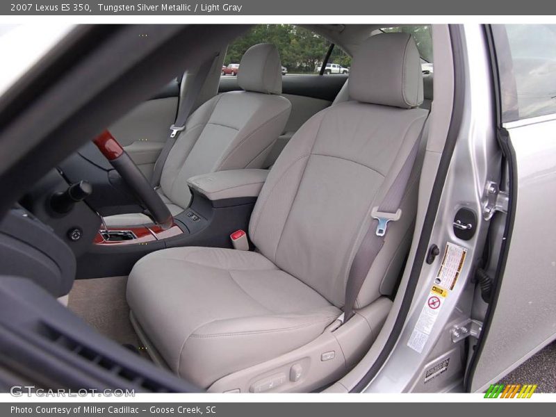 Tungsten Silver Metallic / Light Gray 2007 Lexus ES 350
