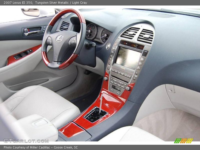Tungsten Silver Metallic / Light Gray 2007 Lexus ES 350
