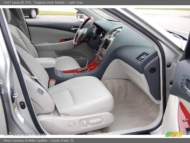 Tungsten Silver Metallic / Light Gray 2007 Lexus ES 350