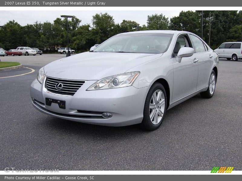 Tungsten Silver Metallic / Light Gray 2007 Lexus ES 350