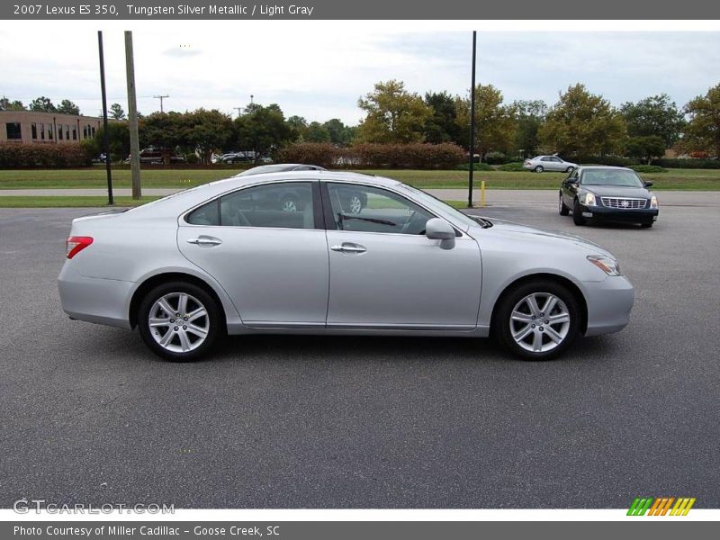 Tungsten Silver Metallic / Light Gray 2007 Lexus ES 350