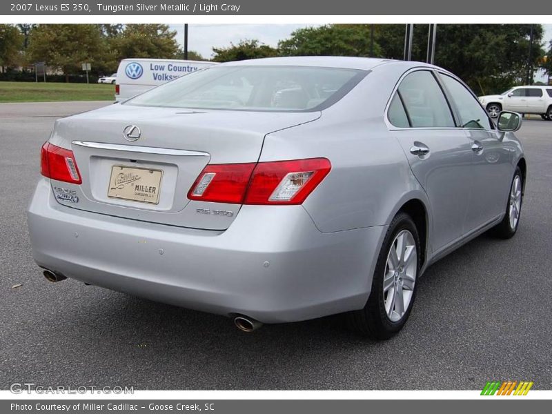 Tungsten Silver Metallic / Light Gray 2007 Lexus ES 350