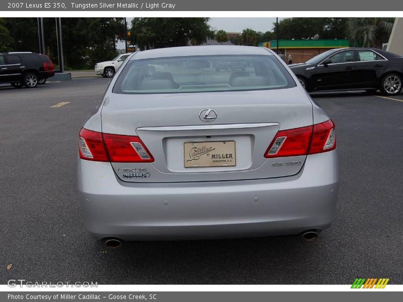 Tungsten Silver Metallic / Light Gray 2007 Lexus ES 350
