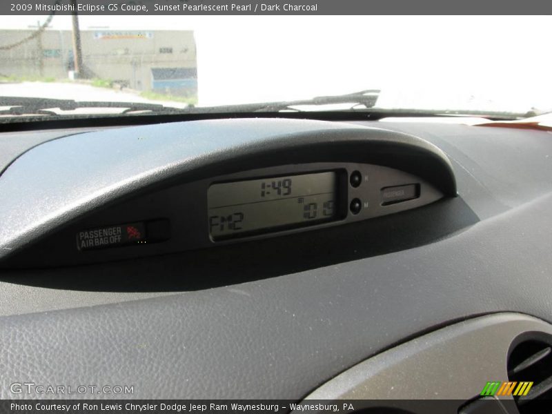 Sunset Pearlescent Pearl / Dark Charcoal 2009 Mitsubishi Eclipse GS Coupe