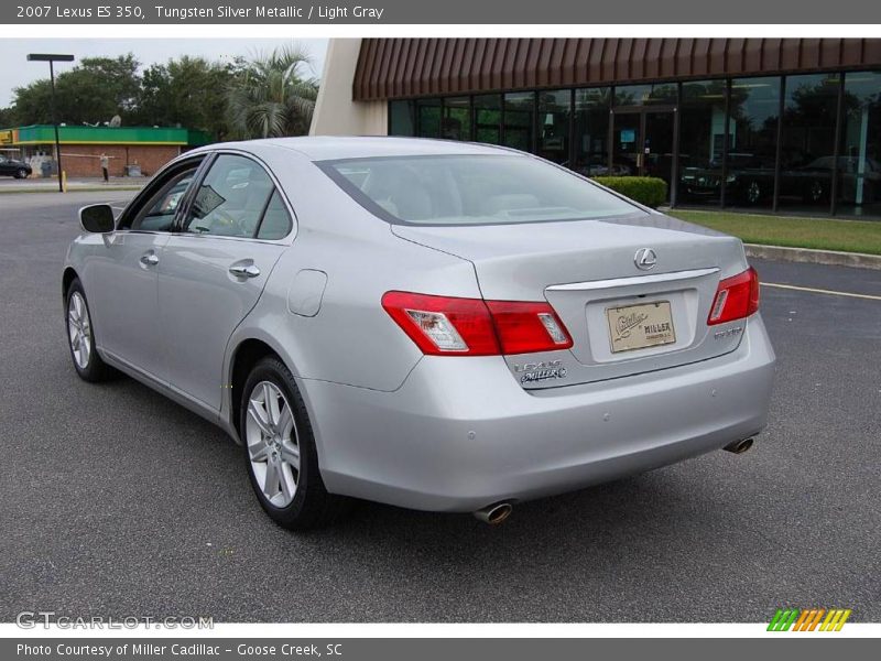 Tungsten Silver Metallic / Light Gray 2007 Lexus ES 350