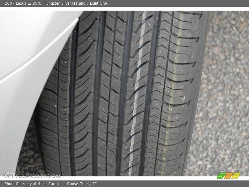 Tungsten Silver Metallic / Light Gray 2007 Lexus ES 350