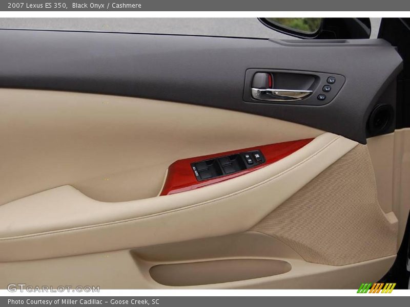 Black Onyx / Cashmere 2007 Lexus ES 350