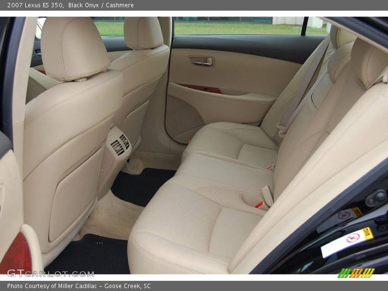 Black Onyx / Cashmere 2007 Lexus ES 350
