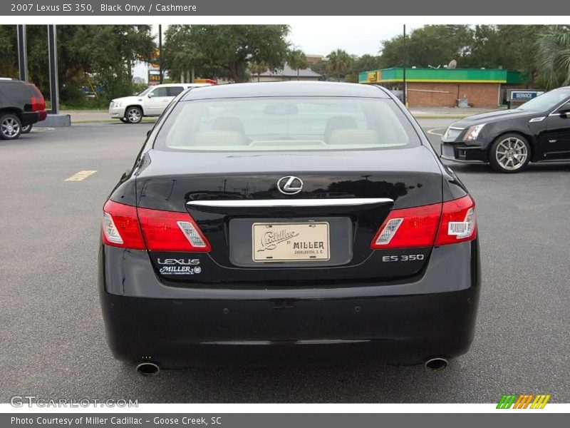 Black Onyx / Cashmere 2007 Lexus ES 350