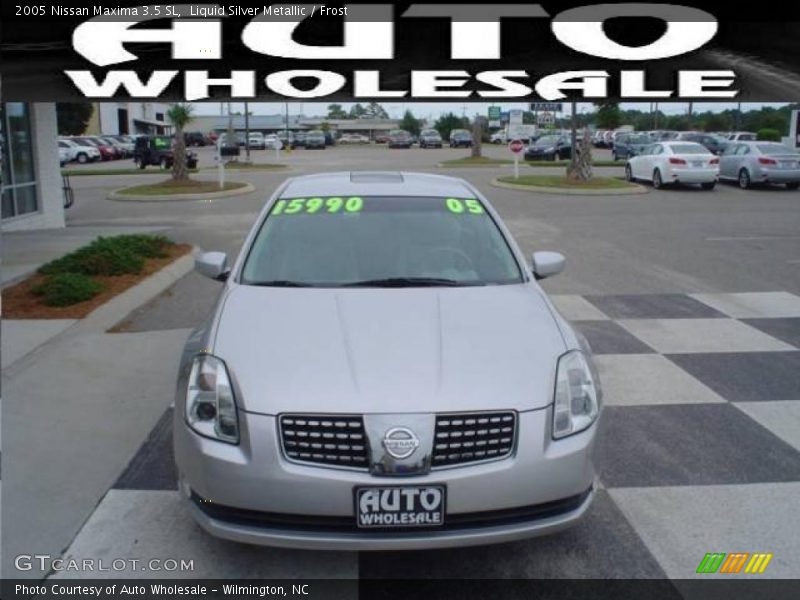 Liquid Silver Metallic / Frost 2005 Nissan Maxima 3.5 SL
