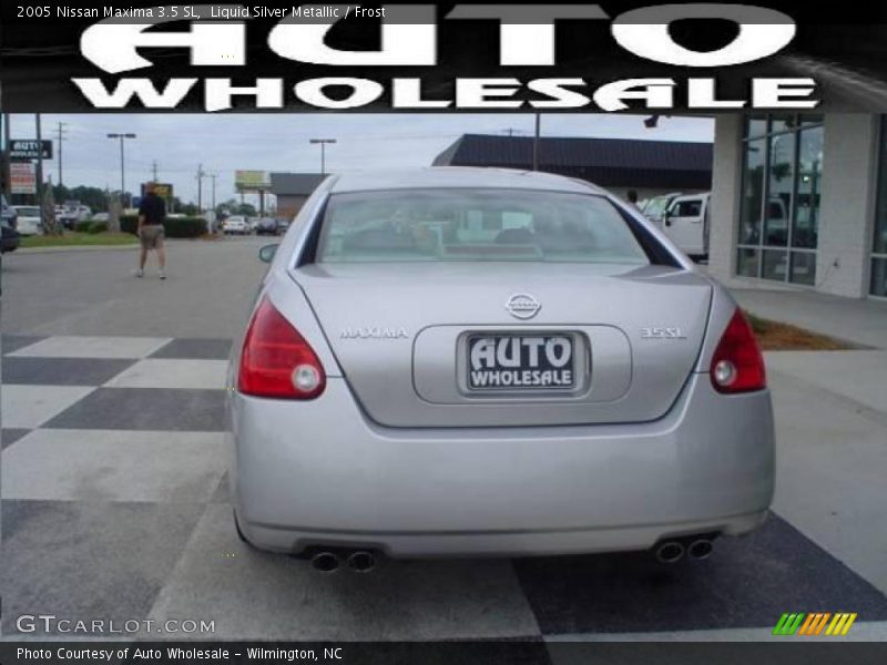 Liquid Silver Metallic / Frost 2005 Nissan Maxima 3.5 SL