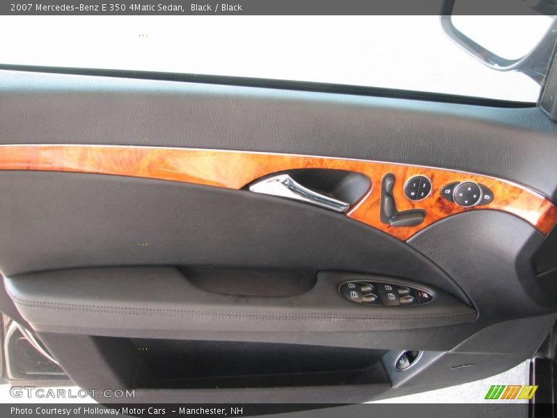 Black / Black 2007 Mercedes-Benz E 350 4Matic Sedan
