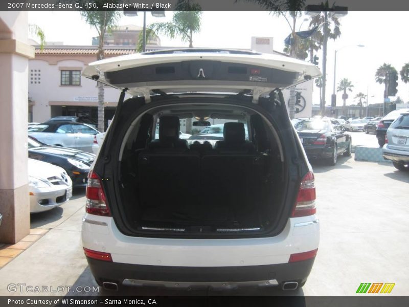 Alabaster White / Black 2007 Mercedes-Benz GL 450