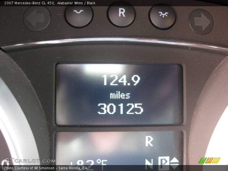 Alabaster White / Black 2007 Mercedes-Benz GL 450