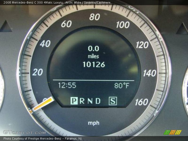 Arctic White / Savanna/Cashmere 2008 Mercedes-Benz C 300 4Matic Luxury