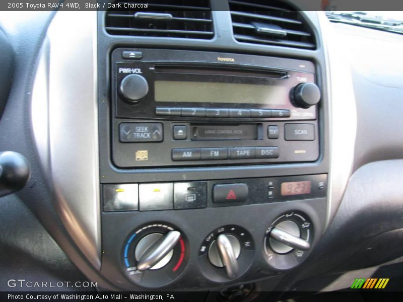 Black / Dark Charcoal 2005 Toyota RAV4 4WD