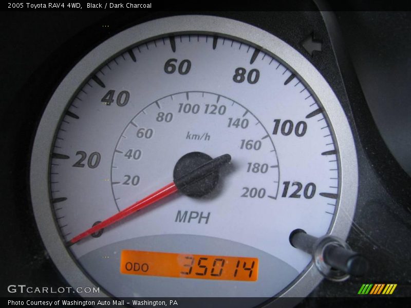 Black / Dark Charcoal 2005 Toyota RAV4 4WD