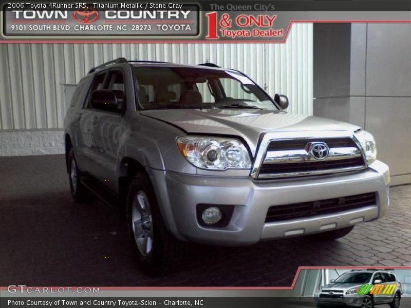Titanium Metallic / Stone Gray 2006 Toyota 4Runner SR5