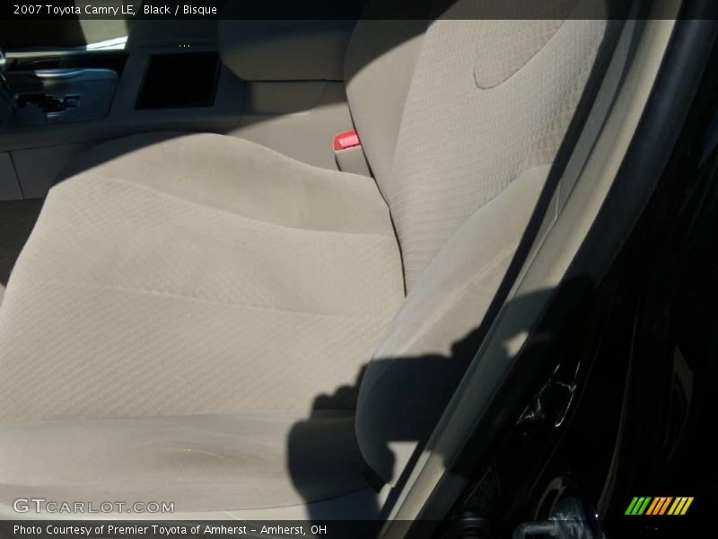 Black / Bisque 2007 Toyota Camry LE