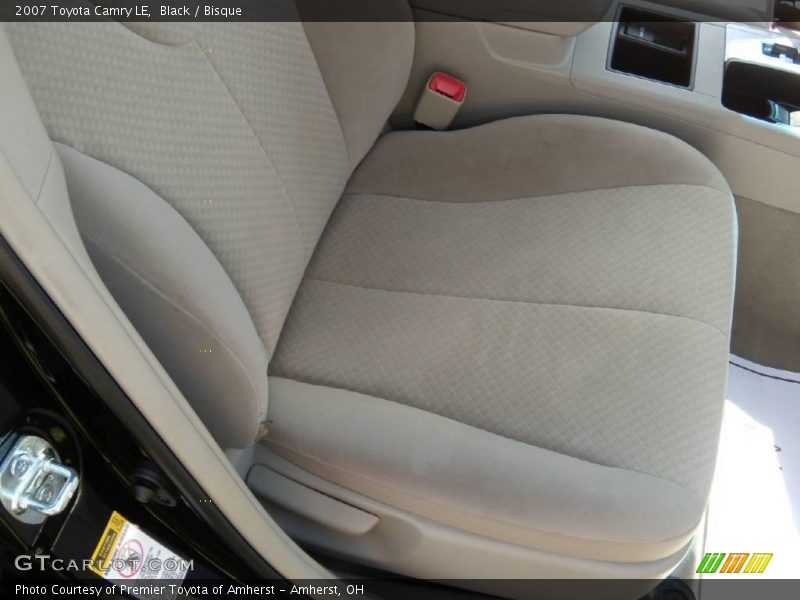Black / Bisque 2007 Toyota Camry LE