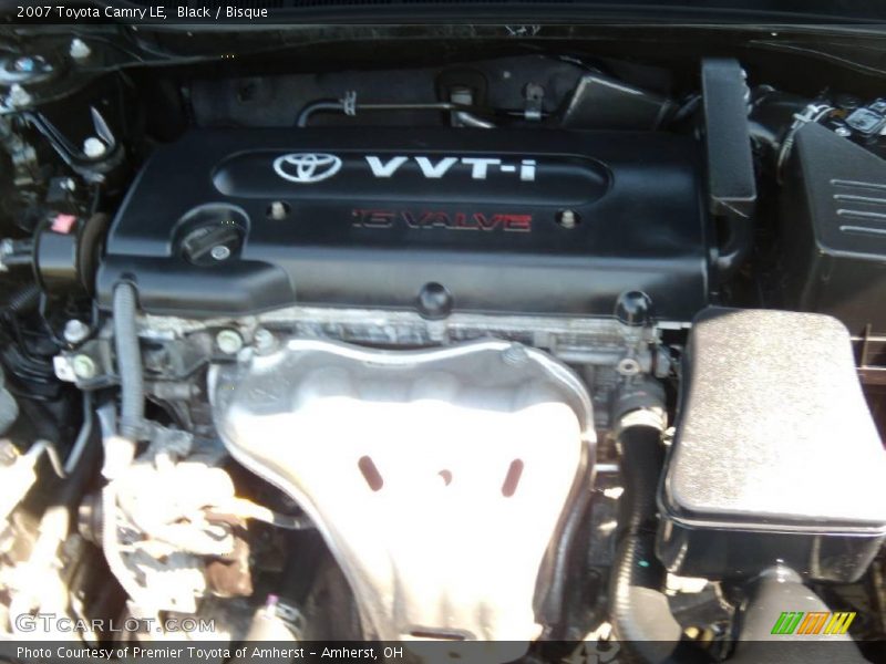 Black / Bisque 2007 Toyota Camry LE