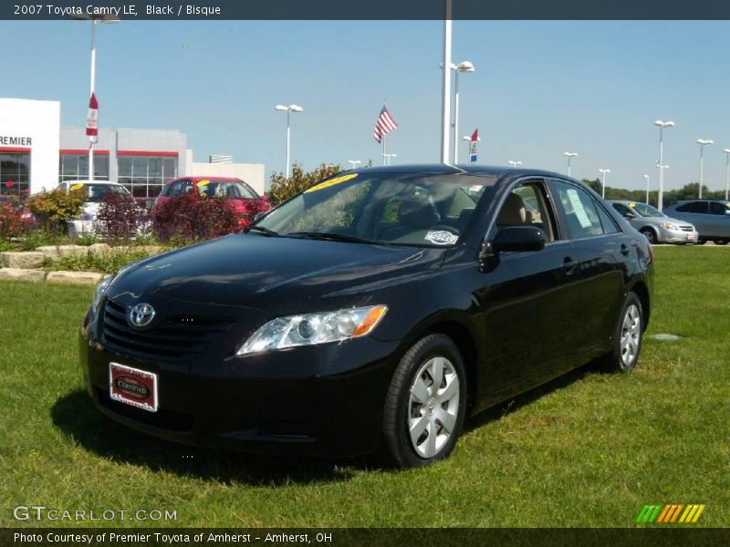 Black / Bisque 2007 Toyota Camry LE