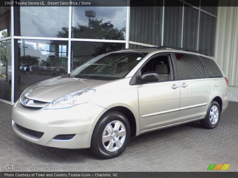 Desert Sand Mica / Stone 2007 Toyota Sienna LE