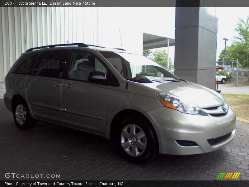 Desert Sand Mica / Stone 2007 Toyota Sienna LE
