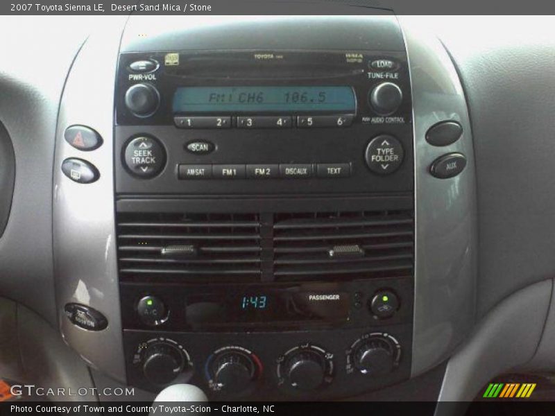 Desert Sand Mica / Stone 2007 Toyota Sienna LE