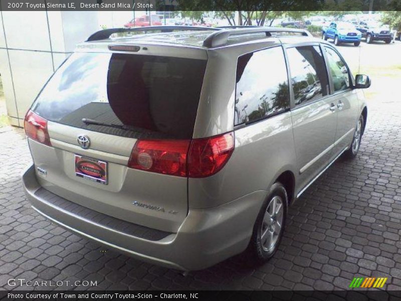 Desert Sand Mica / Stone 2007 Toyota Sienna LE
