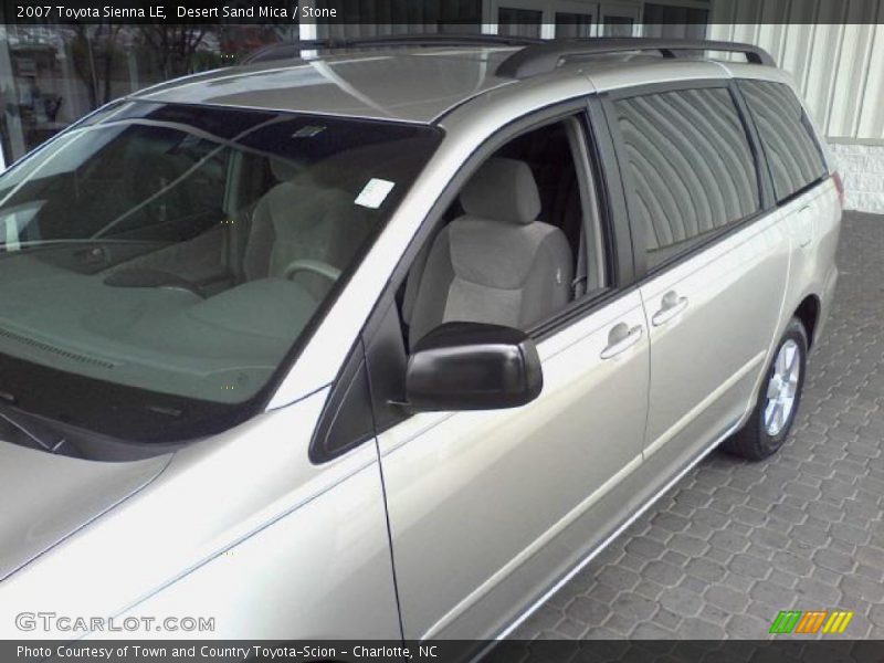 Desert Sand Mica / Stone 2007 Toyota Sienna LE