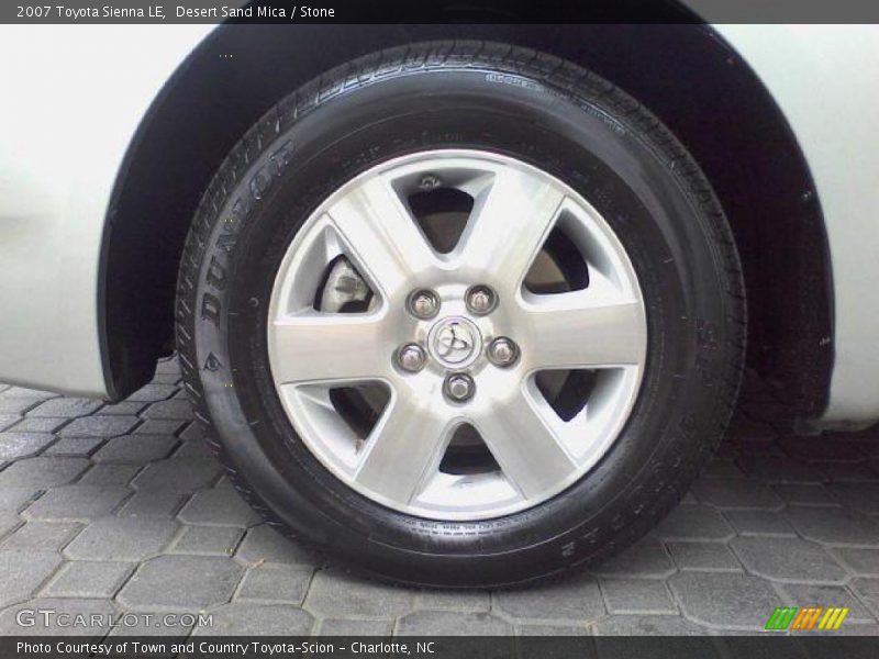 Desert Sand Mica / Stone 2007 Toyota Sienna LE