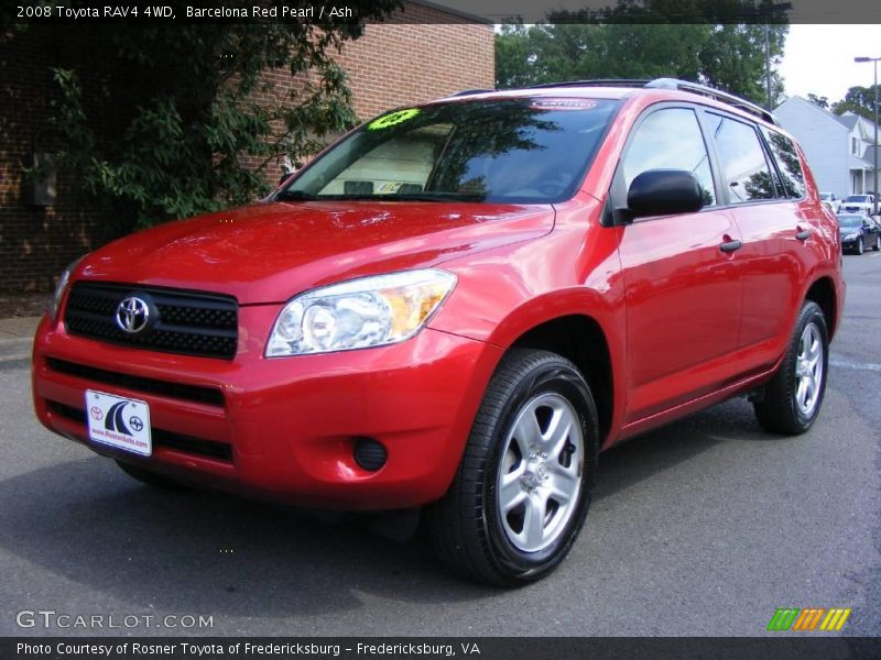 Barcelona Red Pearl / Ash 2008 Toyota RAV4 4WD