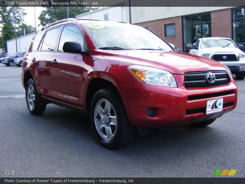 Barcelona Red Pearl / Ash 2008 Toyota RAV4 4WD
