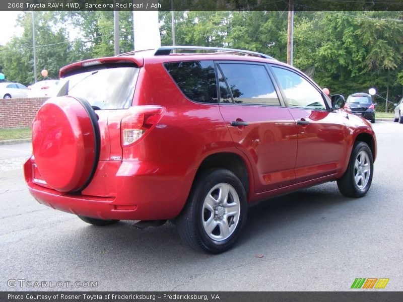Barcelona Red Pearl / Ash 2008 Toyota RAV4 4WD
