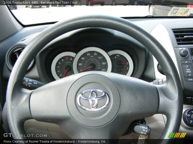 Barcelona Red Pearl / Ash 2008 Toyota RAV4 4WD