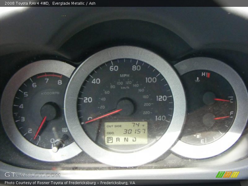 Everglade Metallic / Ash 2008 Toyota RAV4 4WD