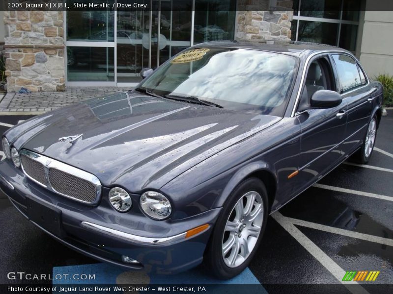 Slate Metallic / Dove Grey 2005 Jaguar XJ XJ8 L