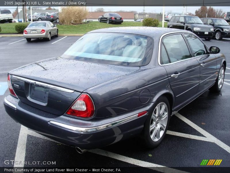 Slate Metallic / Dove Grey 2005 Jaguar XJ XJ8 L