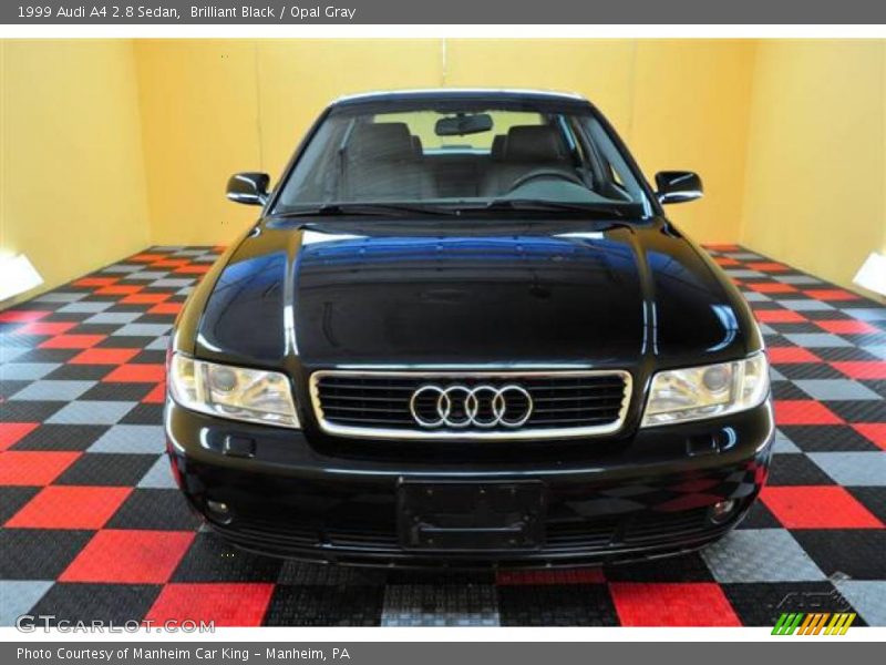 Brilliant Black / Opal Gray 1999 Audi A4 2.8 Sedan