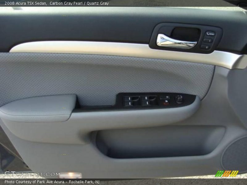 Carbon Gray Pearl / Quartz Gray 2008 Acura TSX Sedan