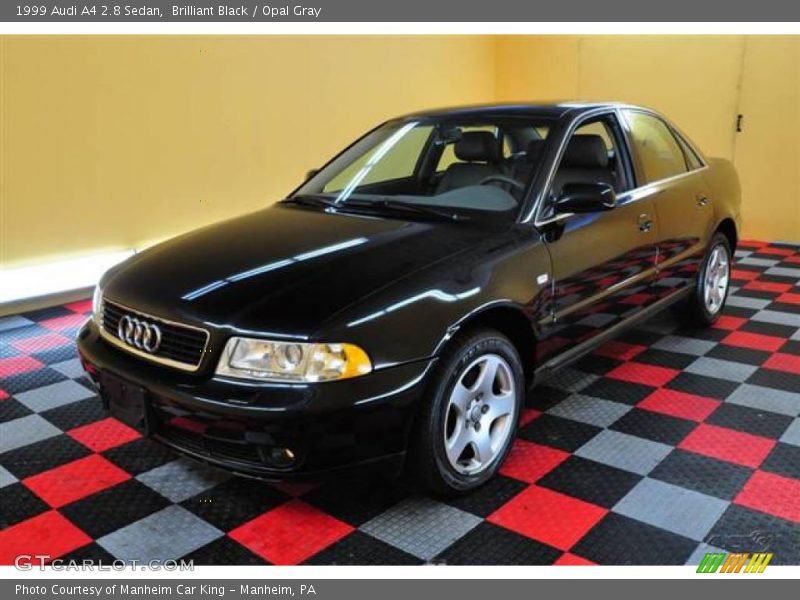 Brilliant Black / Opal Gray 1999 Audi A4 2.8 Sedan