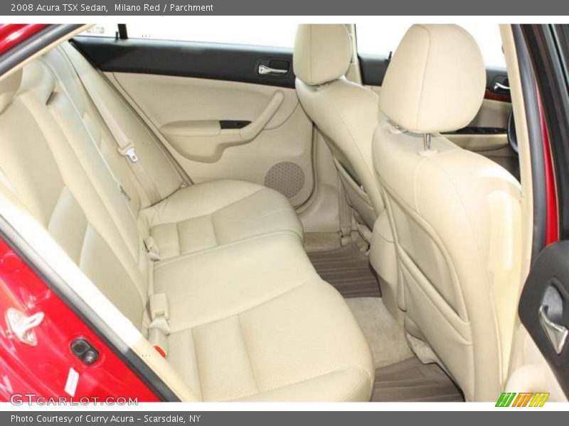 Milano Red / Parchment 2008 Acura TSX Sedan