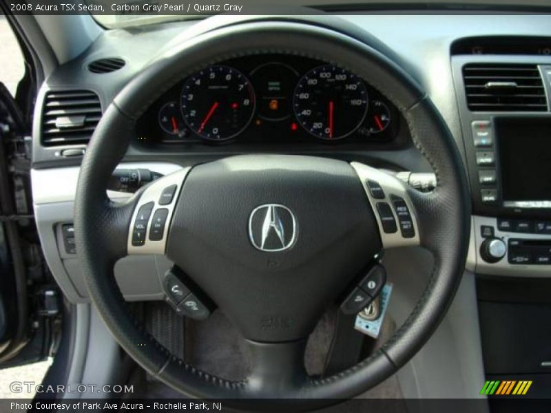Carbon Gray Pearl / Quartz Gray 2008 Acura TSX Sedan