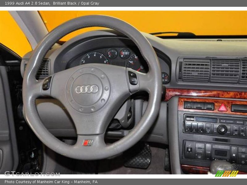 Brilliant Black / Opal Gray 1999 Audi A4 2.8 Sedan