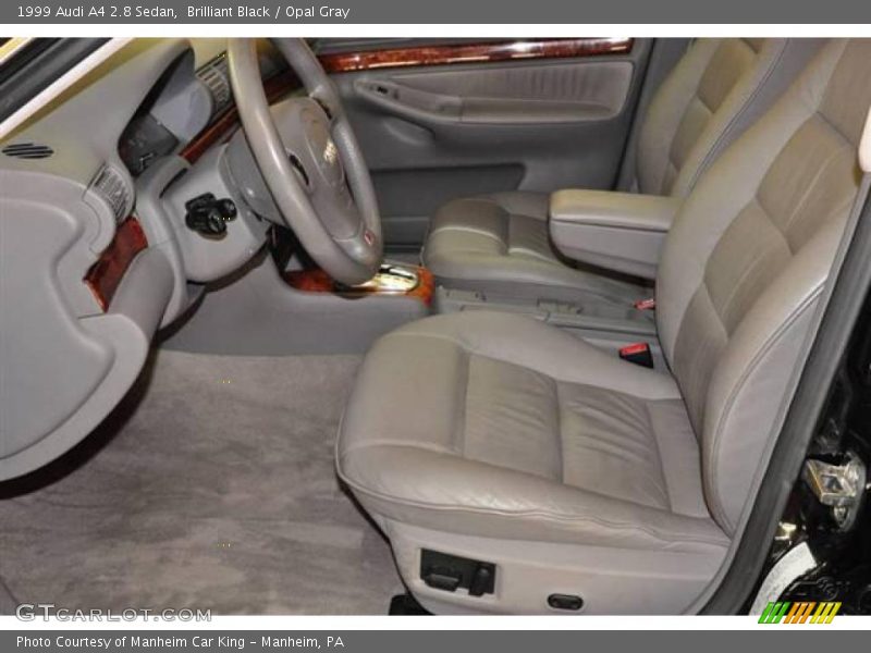Brilliant Black / Opal Gray 1999 Audi A4 2.8 Sedan