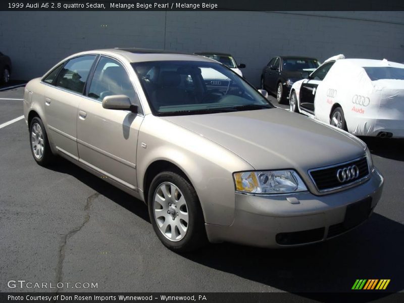 Melange Beige Pearl / Melange Beige 1999 Audi A6 2.8 quattro Sedan